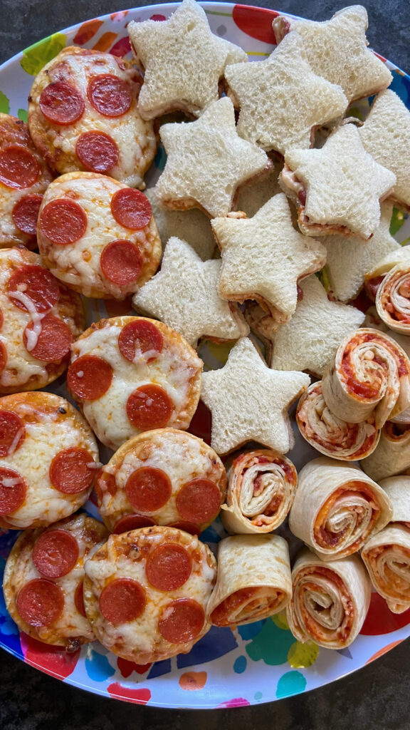 Pizza Bites and Mini Sandwiches for Hungry Students