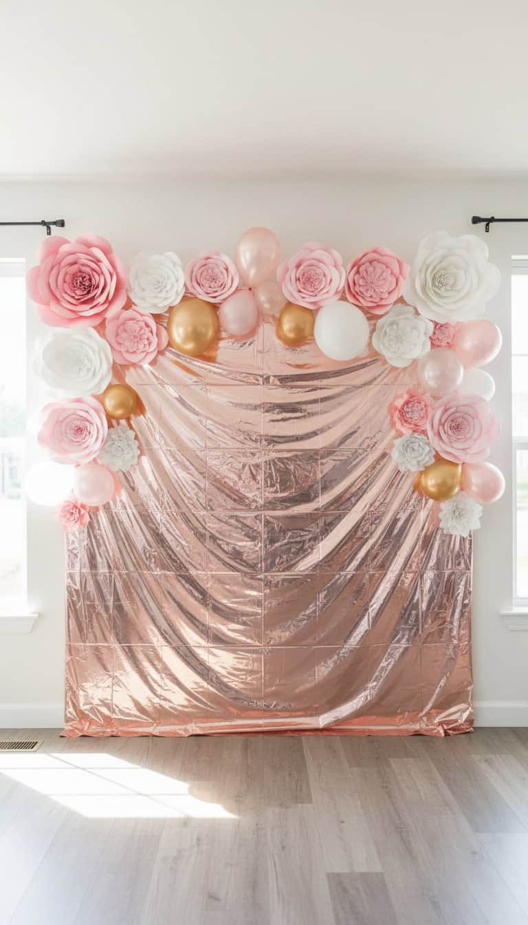 Backdrop Photo Wall for Birthday Party Magic