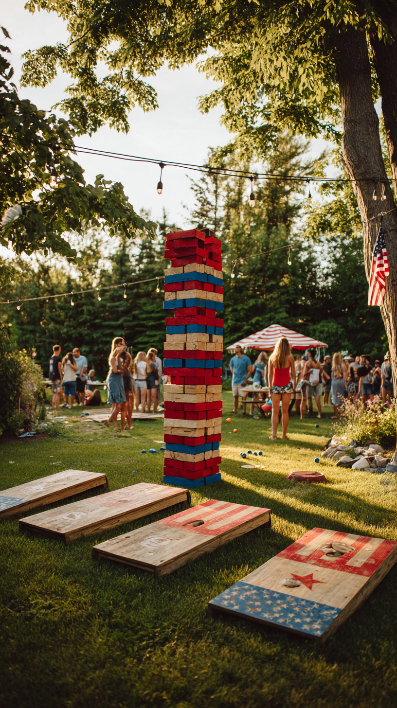 Backyard Lawn Games Tournament