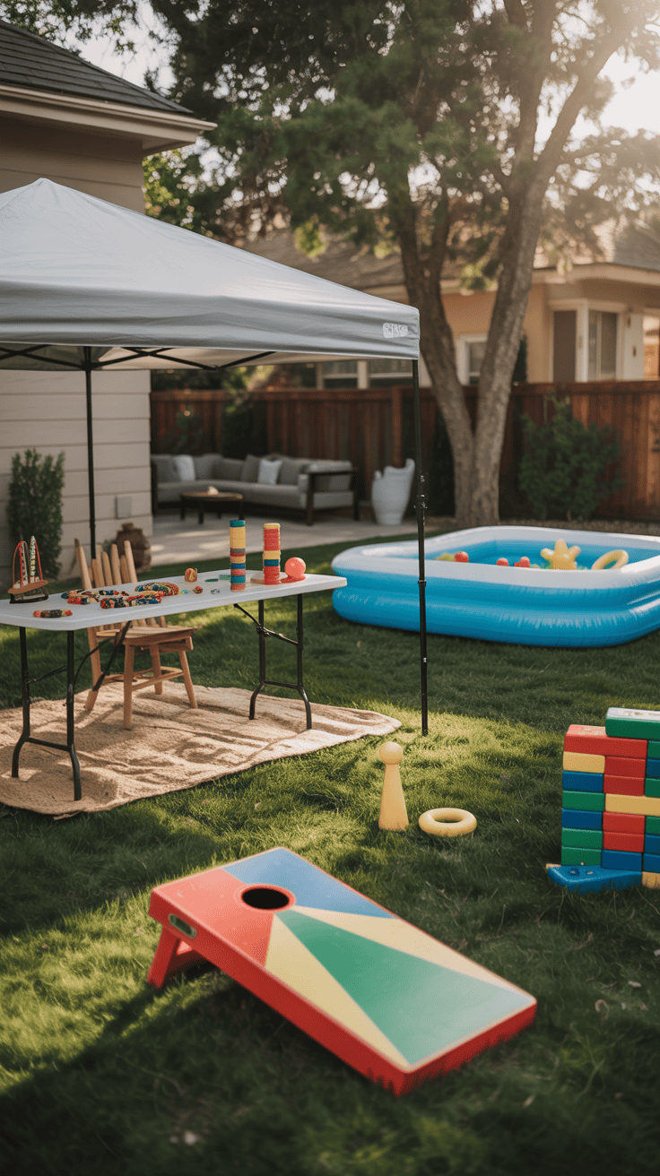 Backyard Party Ideas for Kids Activities