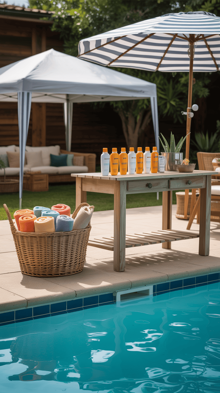 Backyard Pool Party Setup Essentials