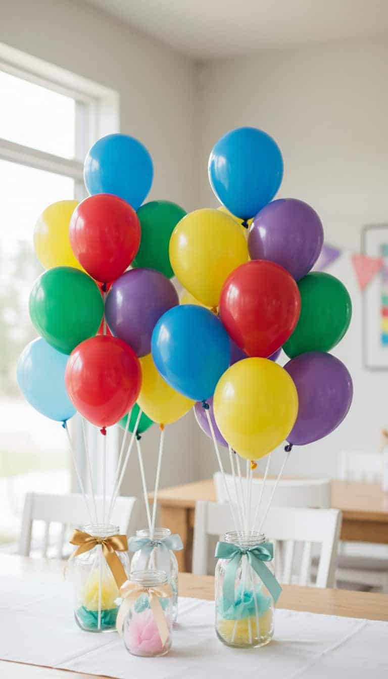 Balloon Stick Centerpieces