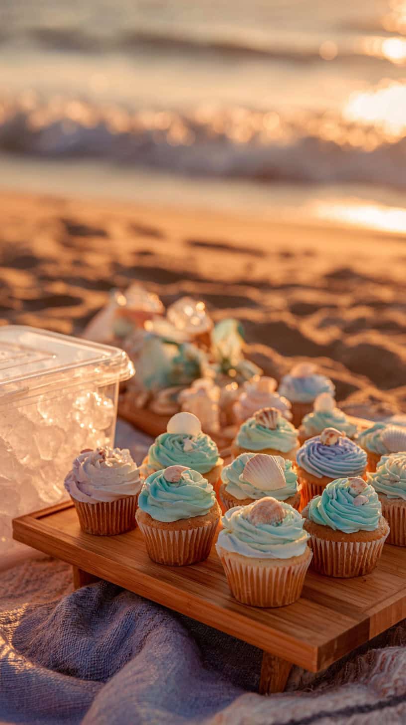 Beach Birthday Picnic Cake - Image 1