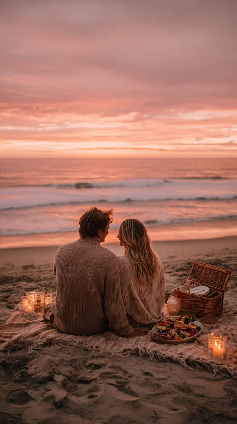 Beach Sunset Picnic Bliss - Image 2