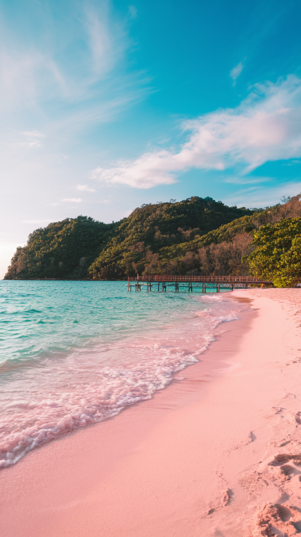 Summer Pink Beach Wallpaper Designs That Bring Warm Vibes - Good Mom Living