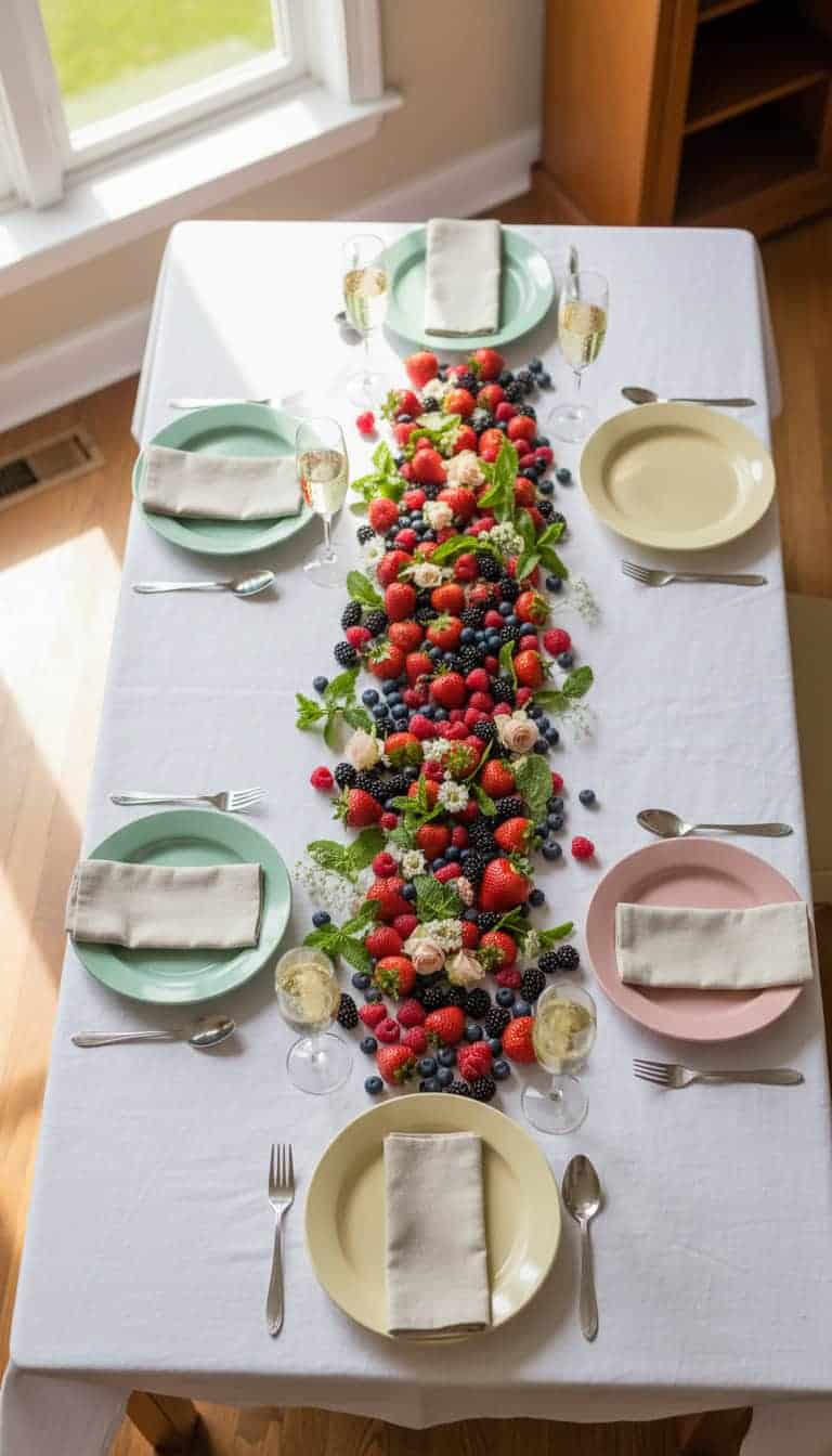 Berry Brunch Table Runner