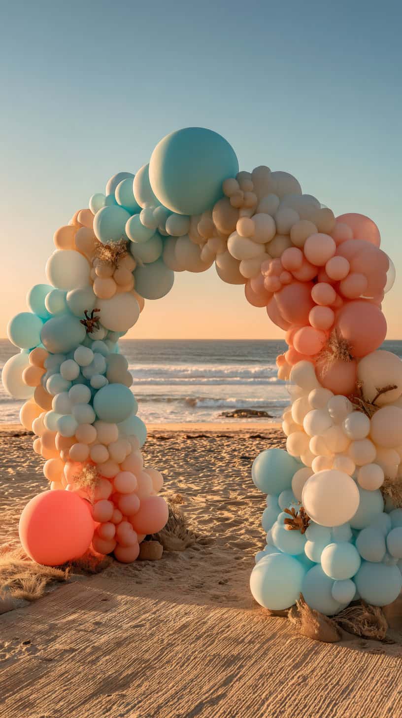 Birthday Picnic Balloon Arch - Image 1