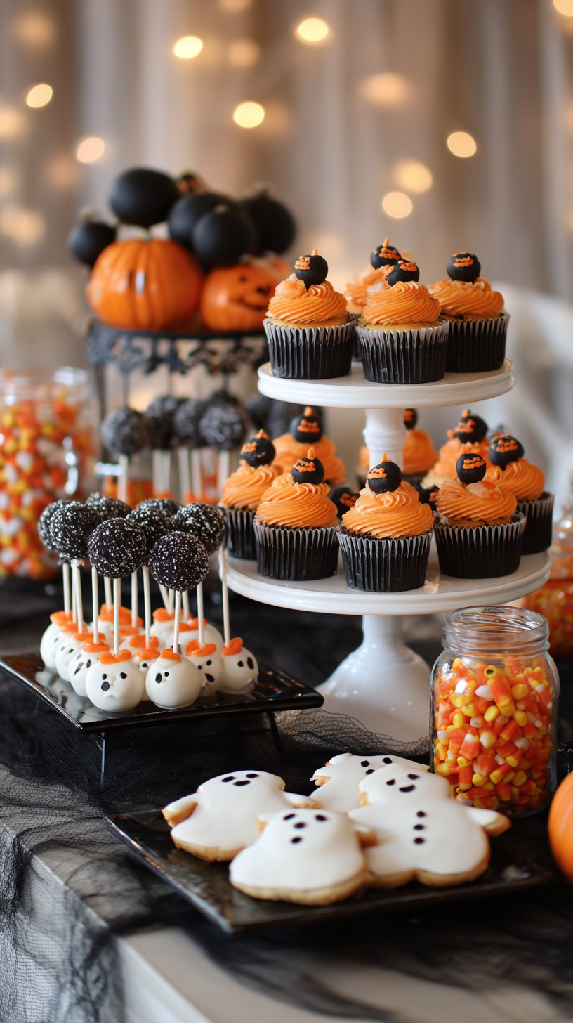 Black And Orange Dessert Bar - Image 2