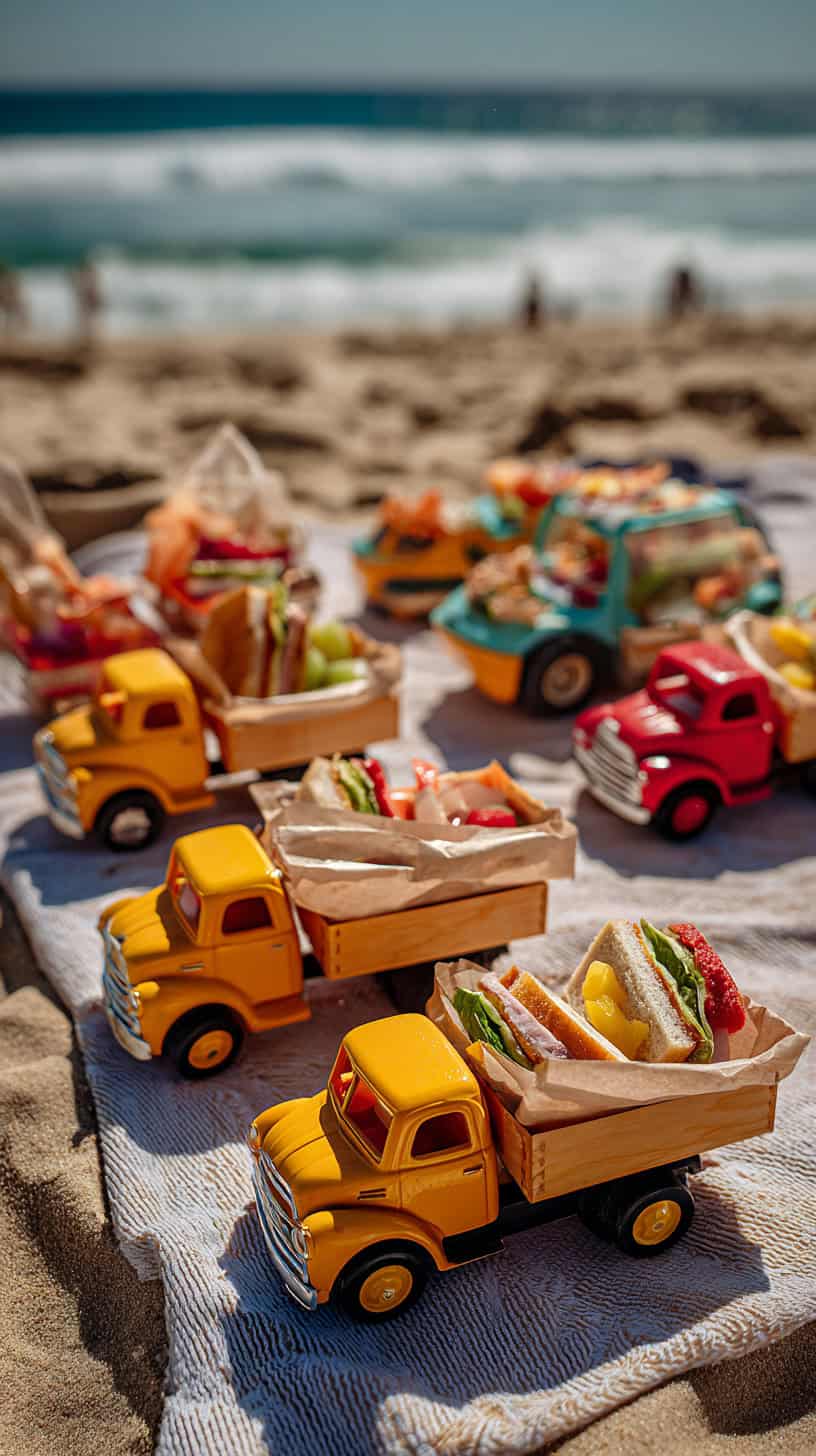 Boys Beach Picnic Trucks - Image 2