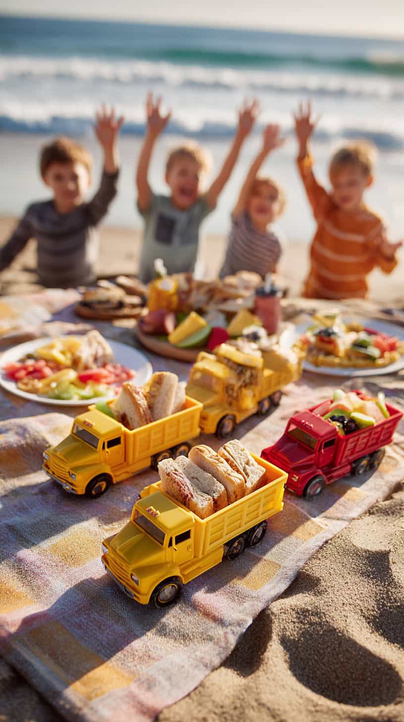 Boys Beach Picnic Trucks - Image 1