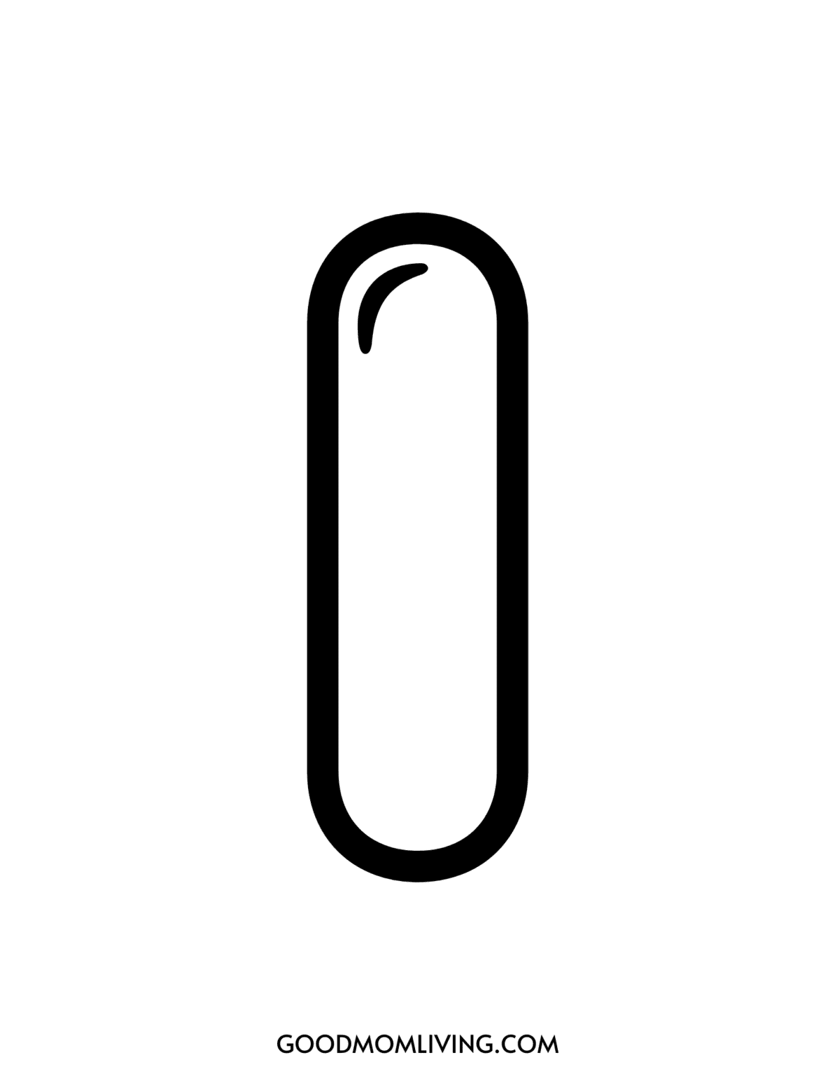 Free Bubble Letter Q Printable For Kids Projects Good Mom Living