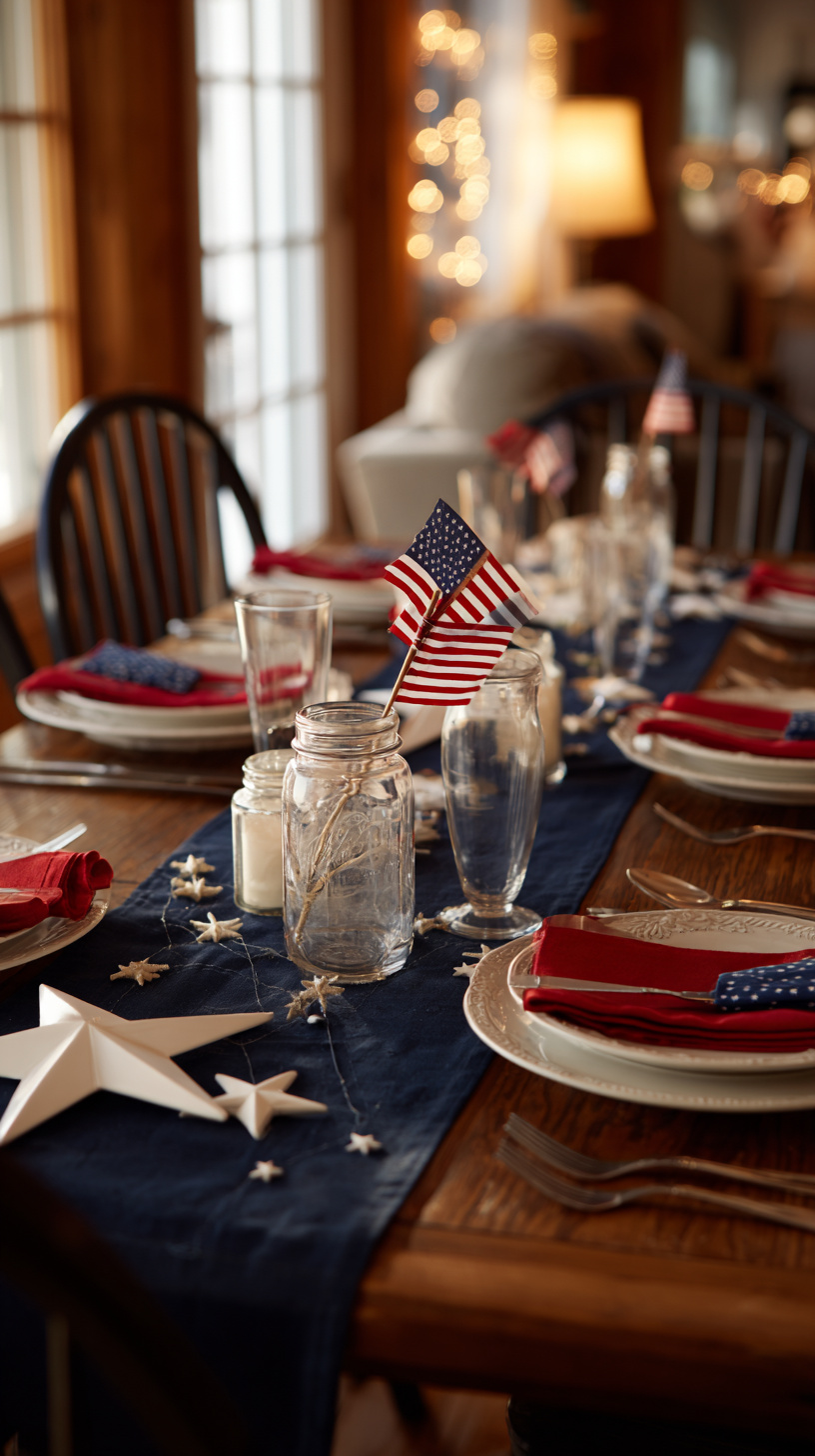 Budget Friendly Patriotic Table Settings That Still Shine - Image 2