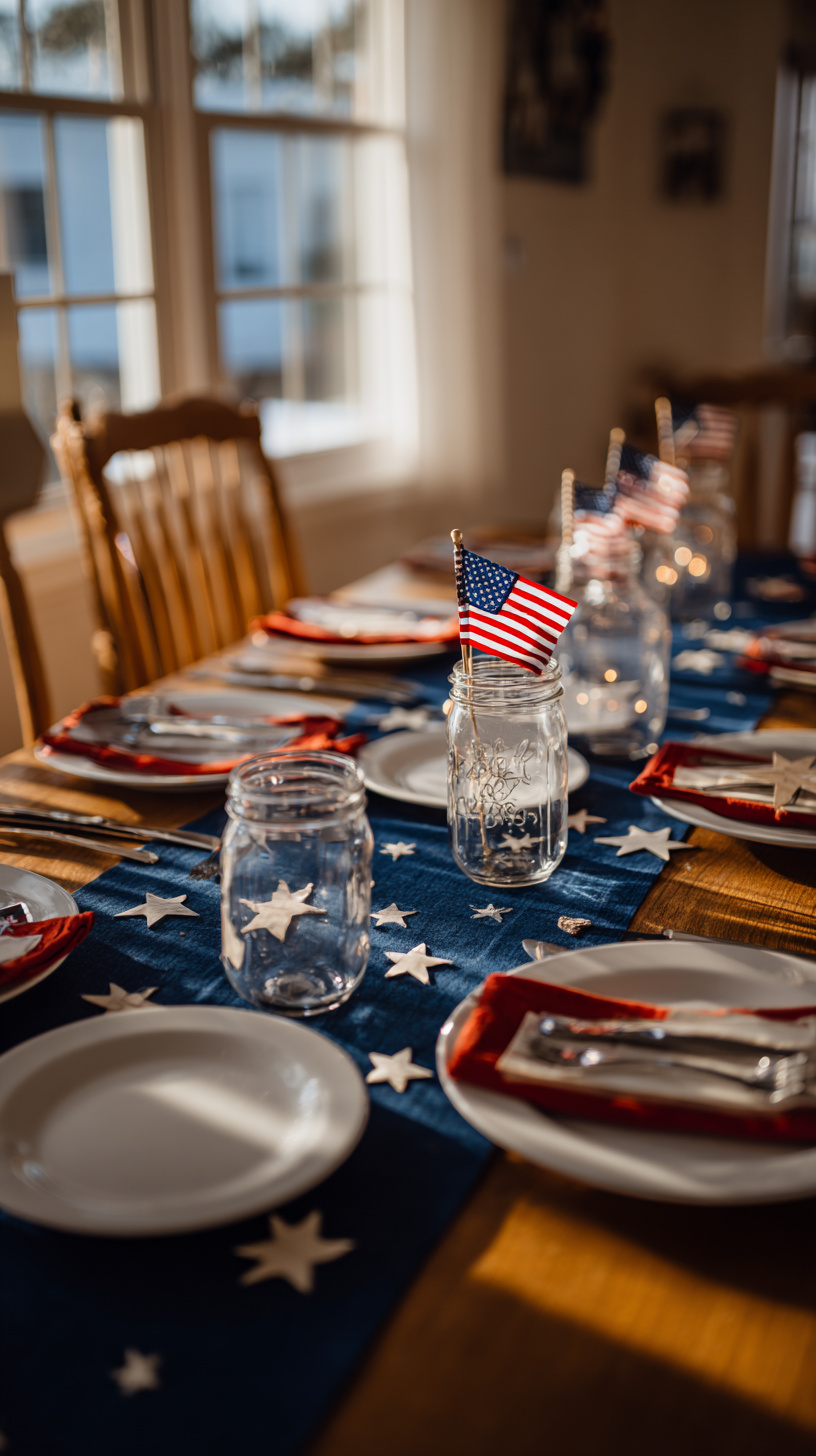 Budget Friendly Patriotic Table Settings That Still Shine - Image 1