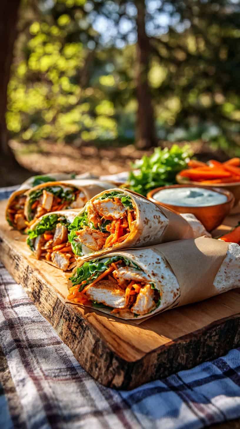 Buffalo Chicken Kid Wraps - Image 1