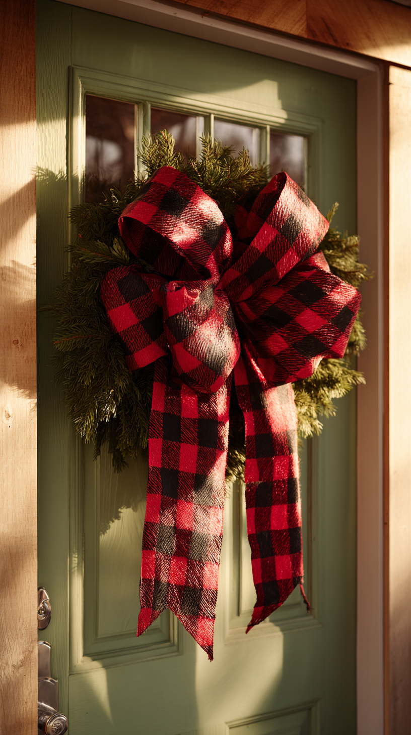 Buffalo Plaid Bow - Image 2