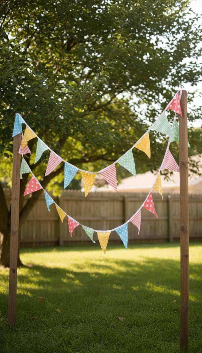 Bunting Banner Entrance