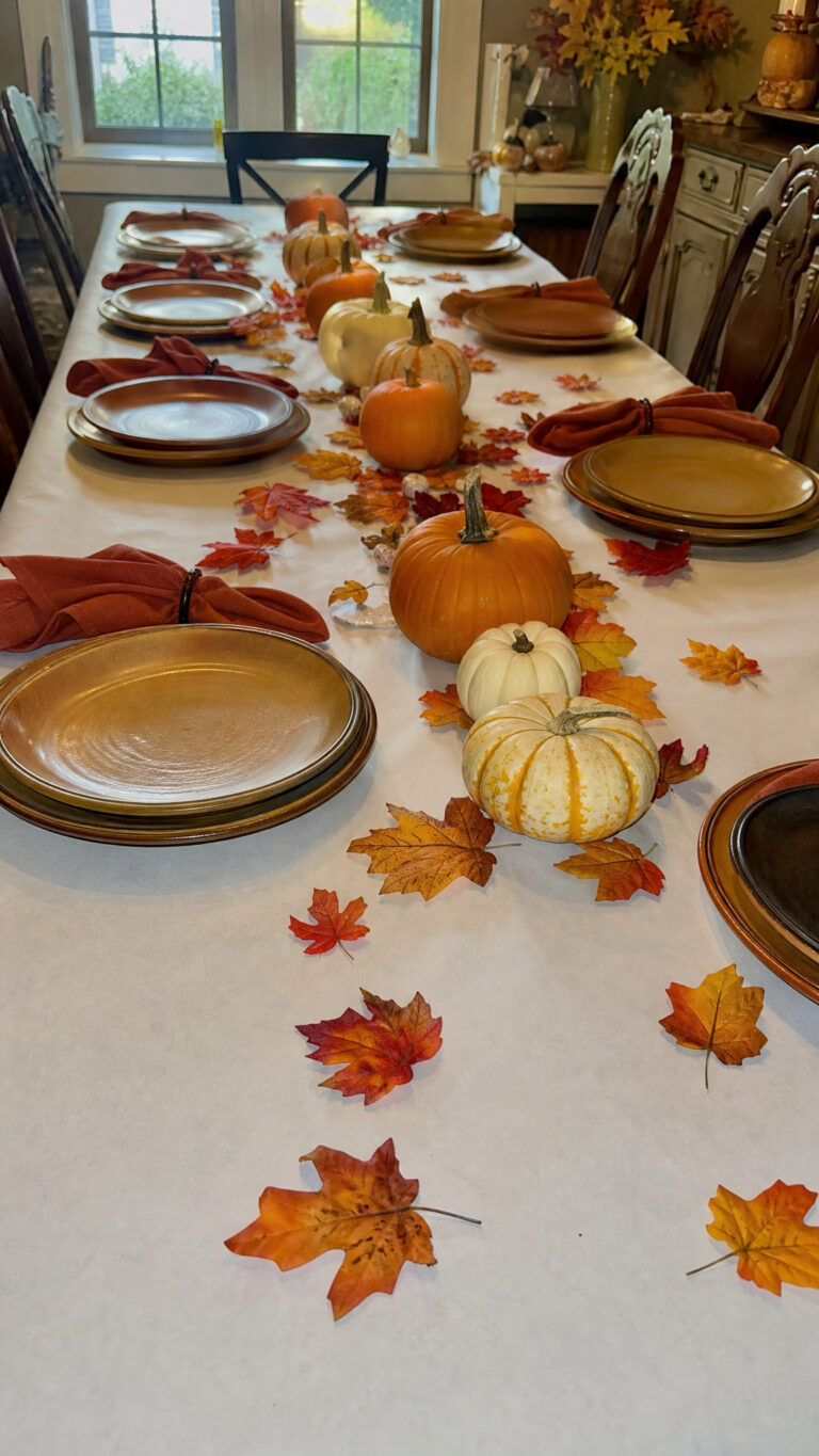 Why Butcher Paper Makes the Perfect Thanksgiving Table Runner