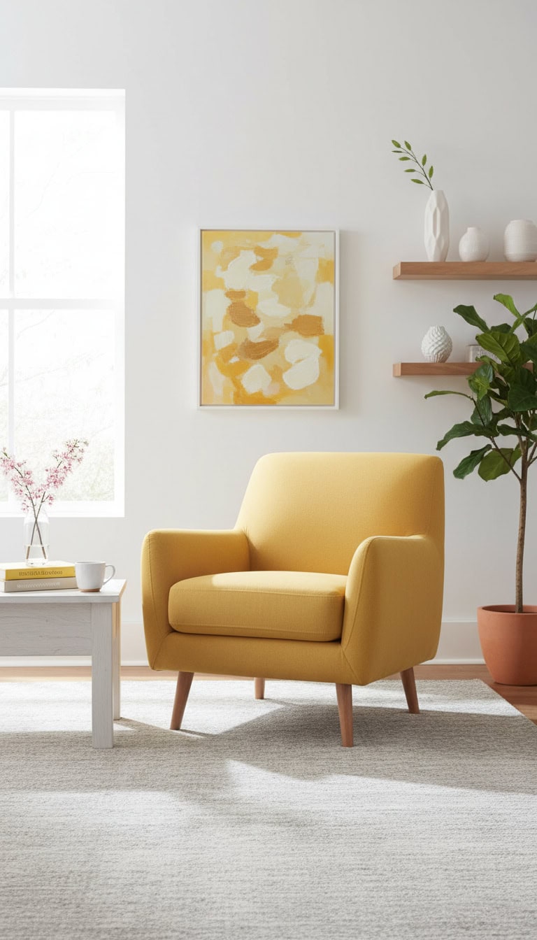 Butter Yellow Statement Accents