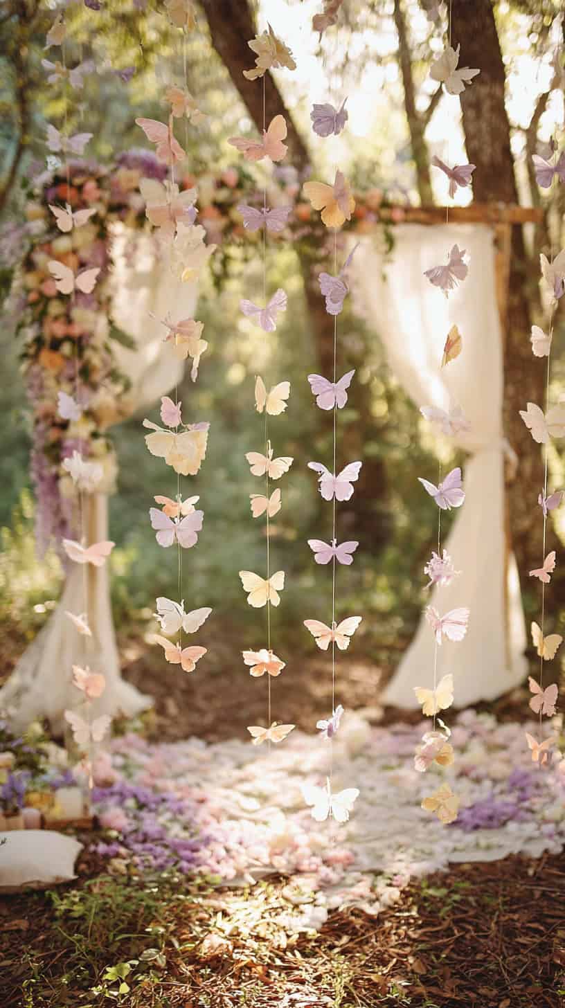 Butterfly Garland Decor - Image 2