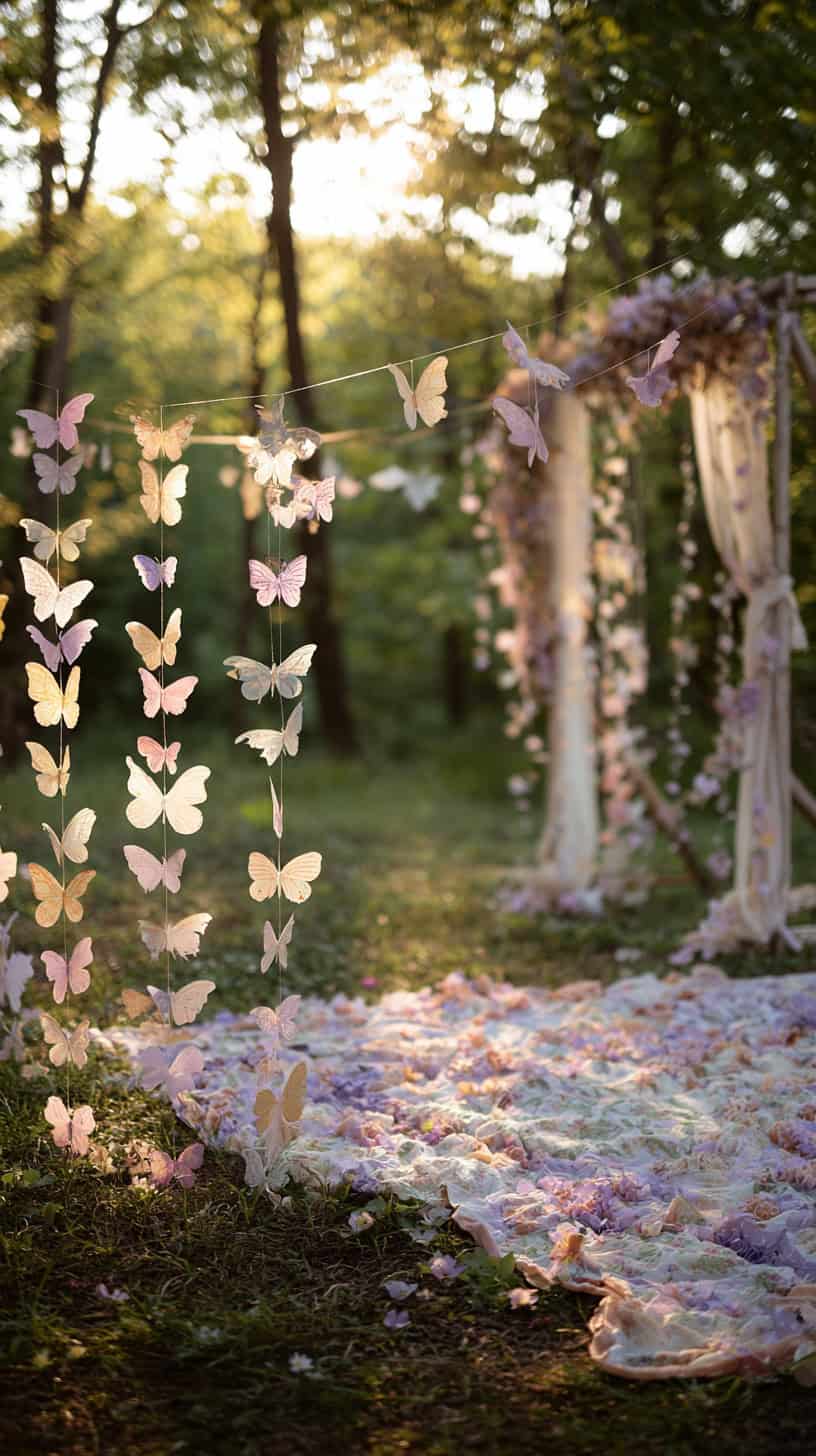 Butterfly Garland Decor - Image 1