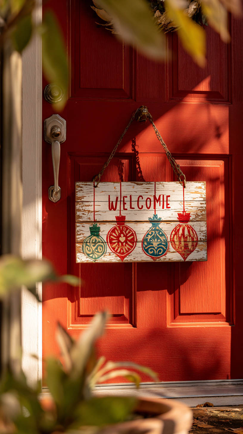 Cheery Welcome Sign - Image 1