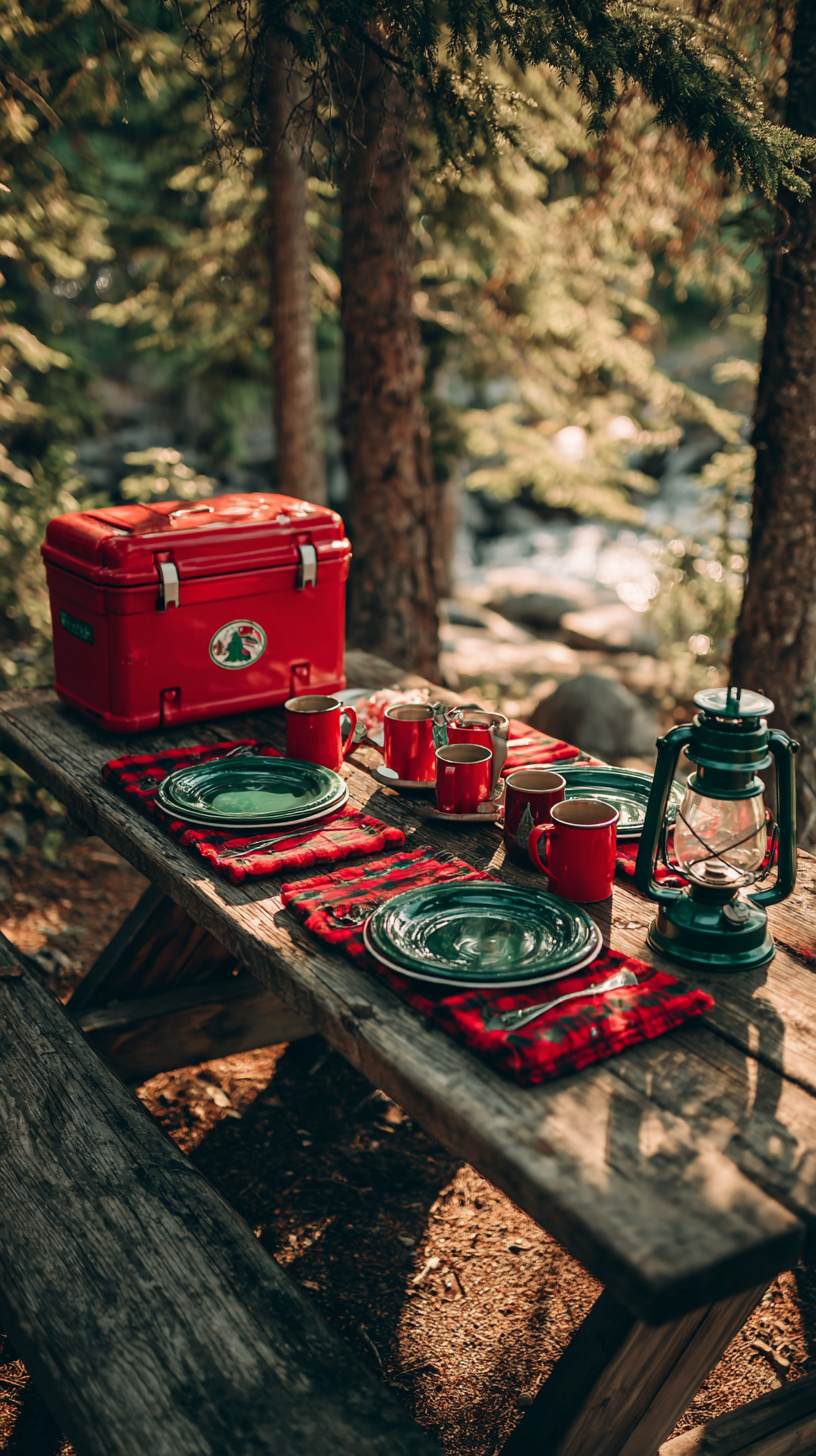 Choose a Fun Red and Green Theme That Still Feels Outdoorsy - Image 3