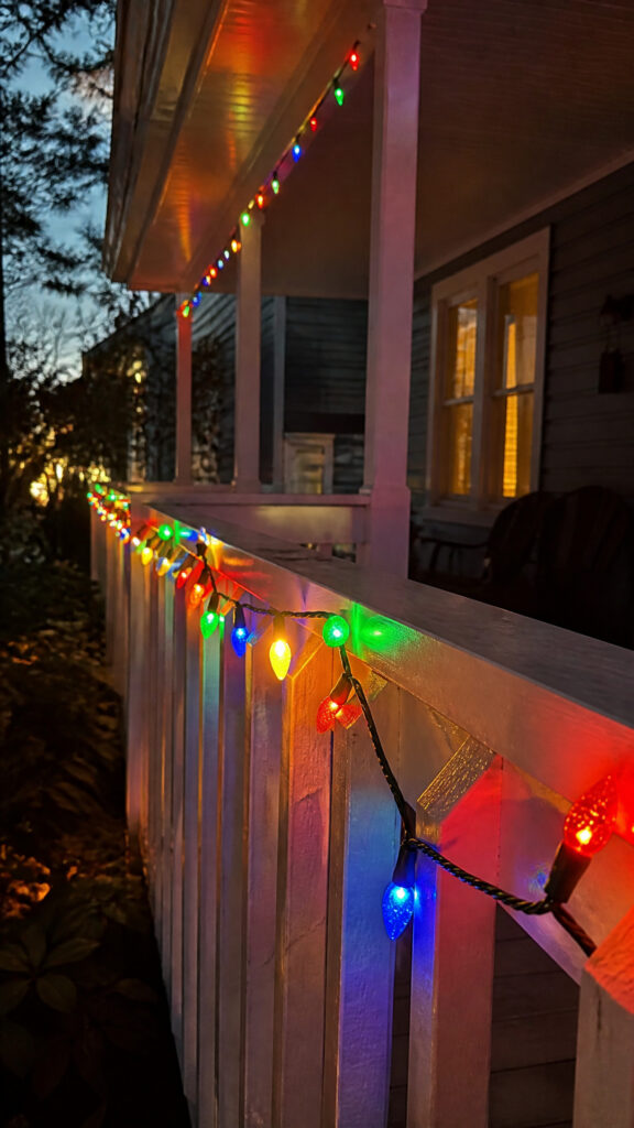 Multicolored Lights for a Playful Family Vibe