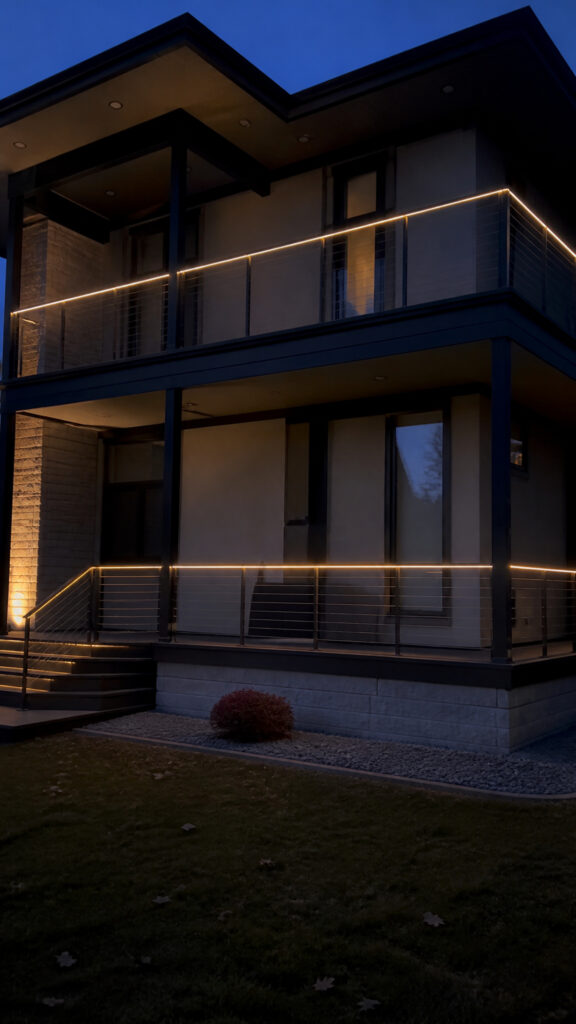 Rope Lights for a Sleek Modern Look