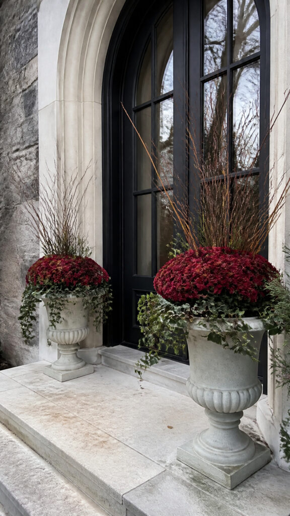 Elegant Urn Arrangements with Trailing Elements