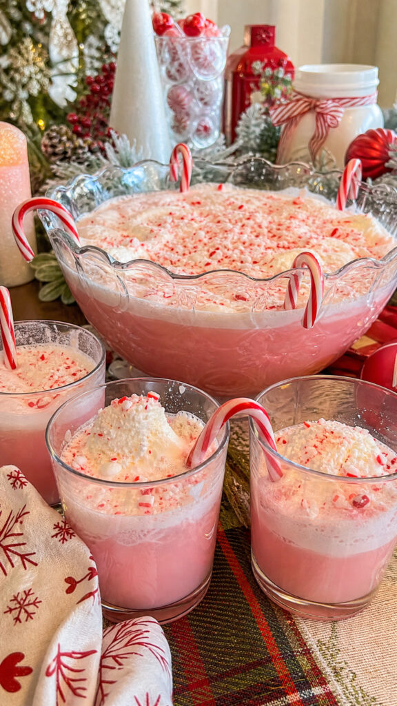 Candy Cane Peppermint Punch