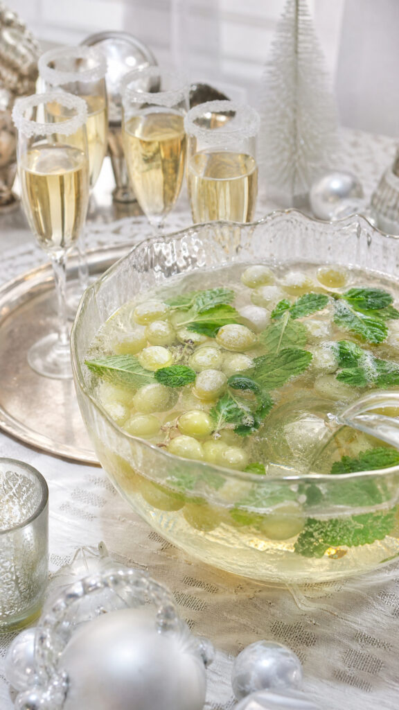 Sparkling Winter Wonderland Punch