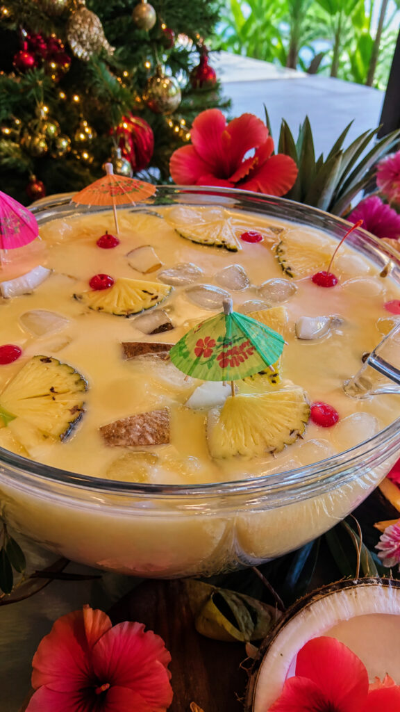 Tropical Christmas Punch
