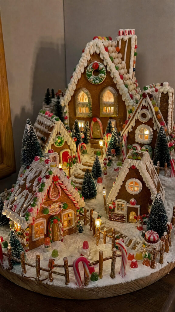 Gingerbread House Village