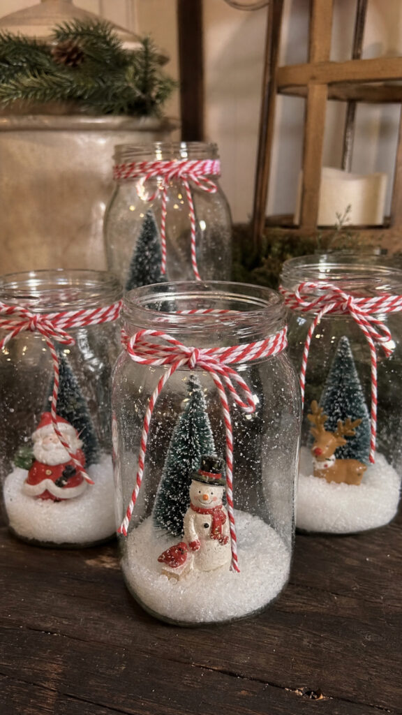 Mason Jar Snow Globe Collection