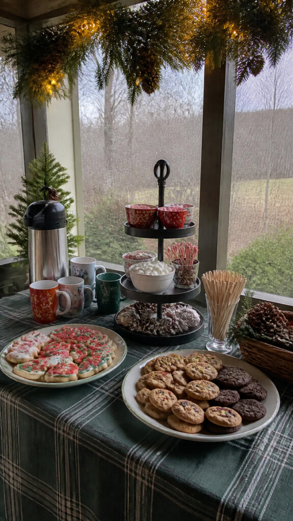 Create a Hot Cocoa and Treat Station