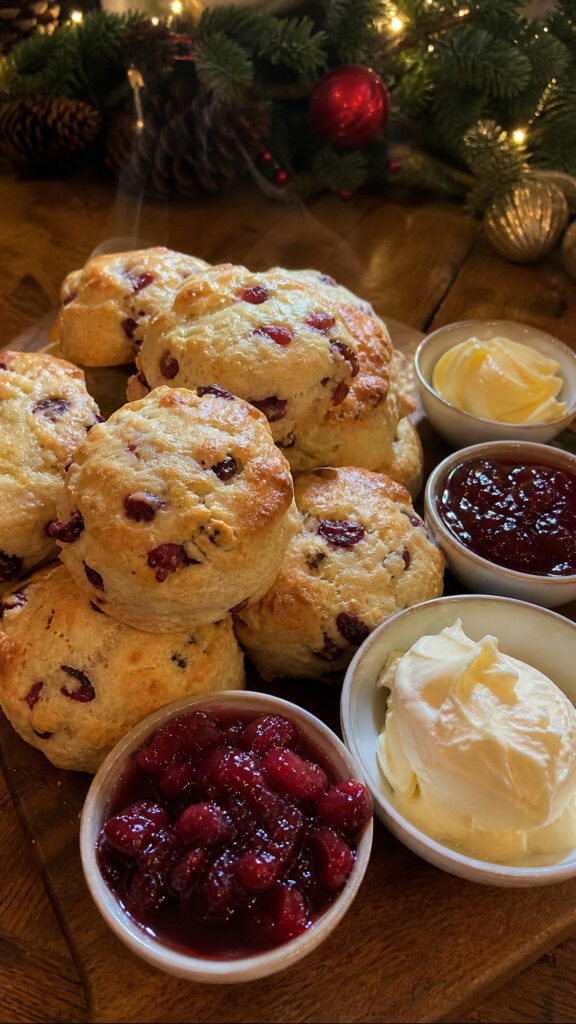 Add Festive Scones with Seasonal Toppings