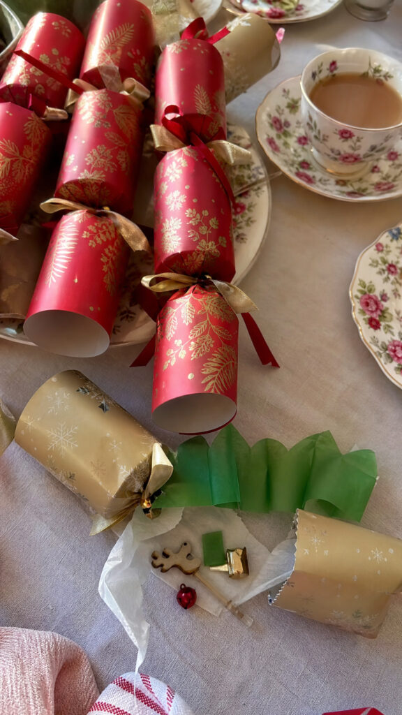 Create DIY Christmas Crackers as Party Favors