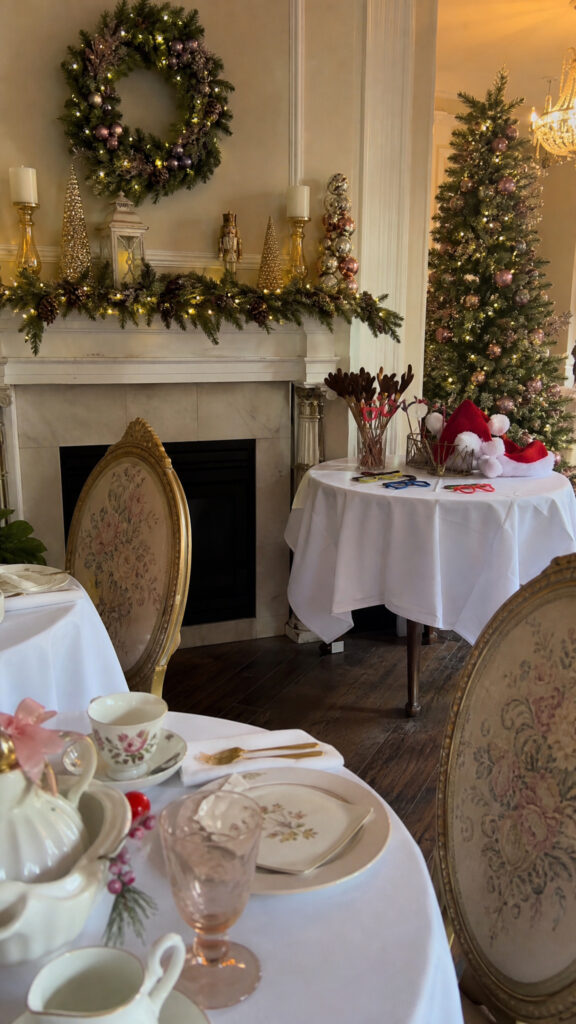 End with a Festive Tea Party Photo Opportunity
