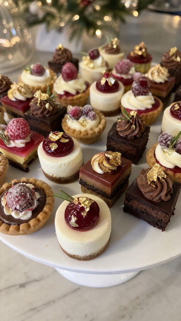 Include Mini Desserts and Petit Fours