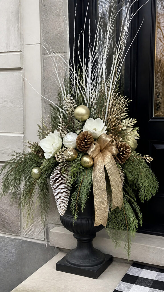 Elegant White and Gold Sophistication