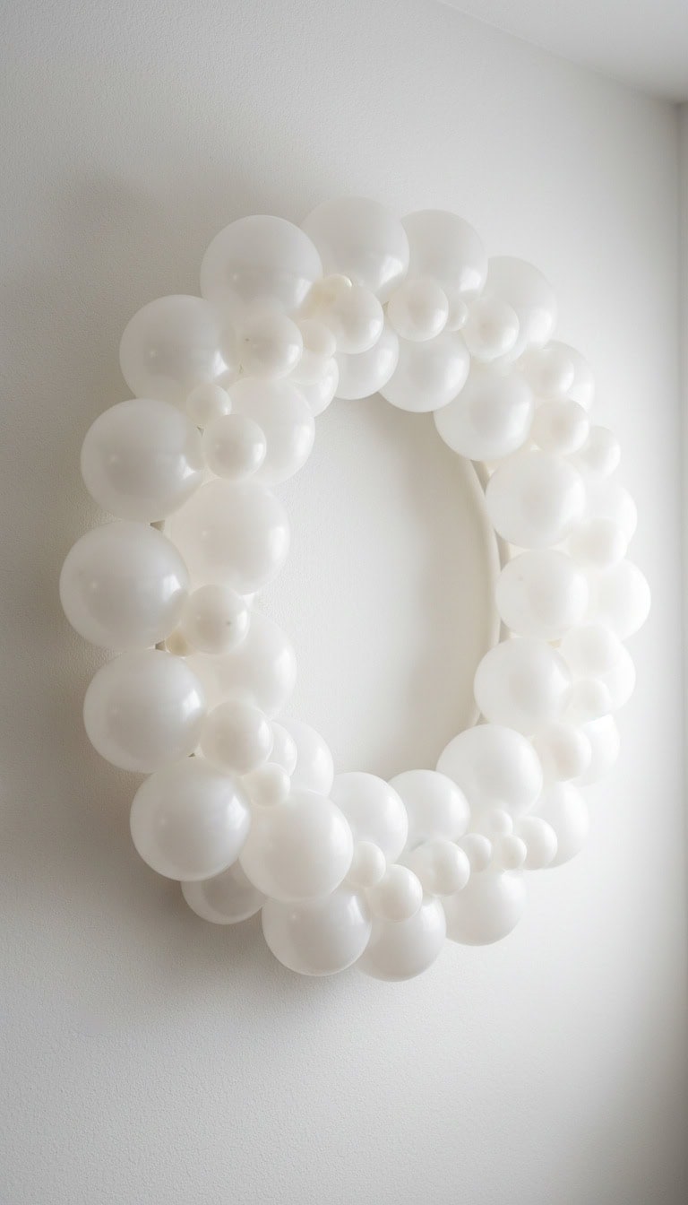 Classic White Balloon Ring