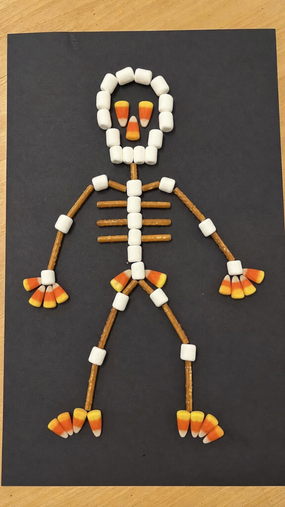 Build a Candy Skeleton