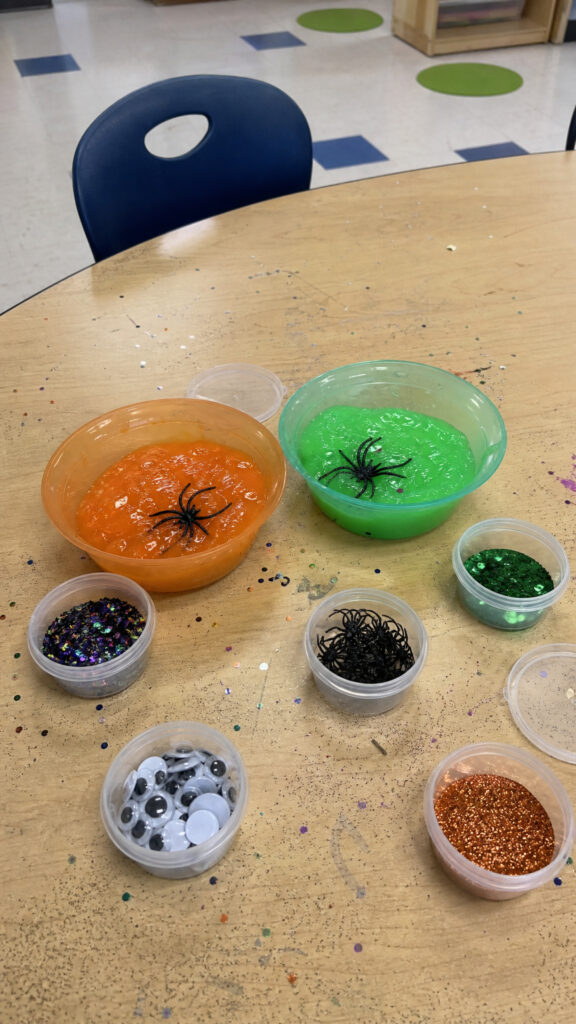 DIY Halloween Slime Station