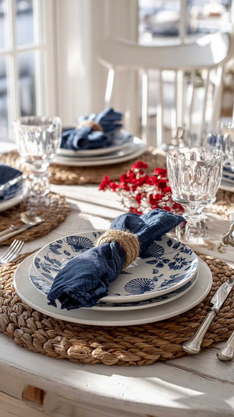 Coastal Navy And White - Image 3