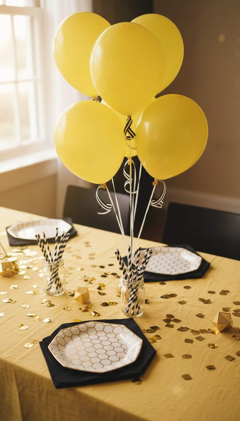 Color Palette Perfection: Black, Gold, and Yellow