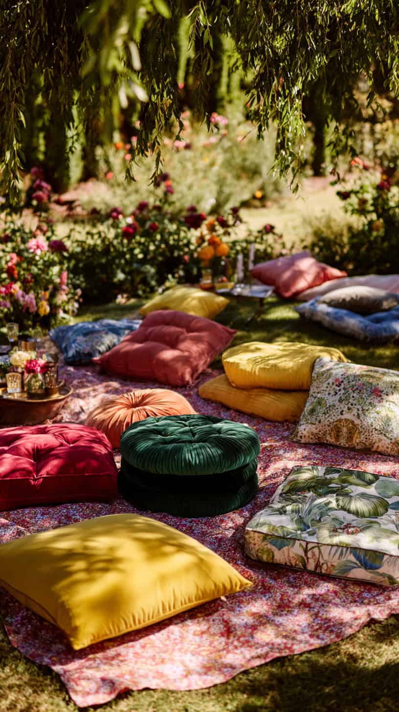 Colorful Cushion Seats - Image 1