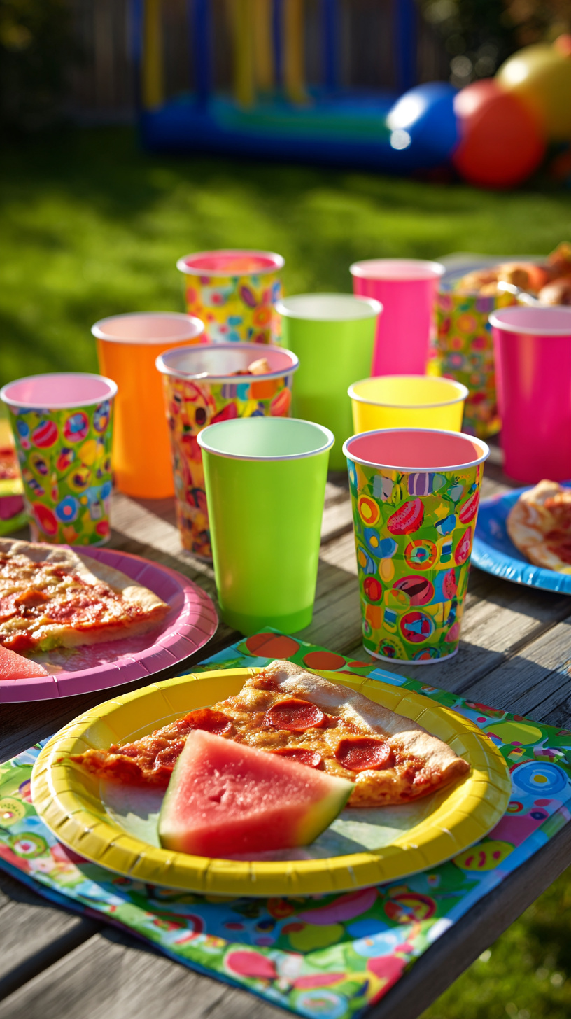 Colorful Outdoor Tableware - Image 1