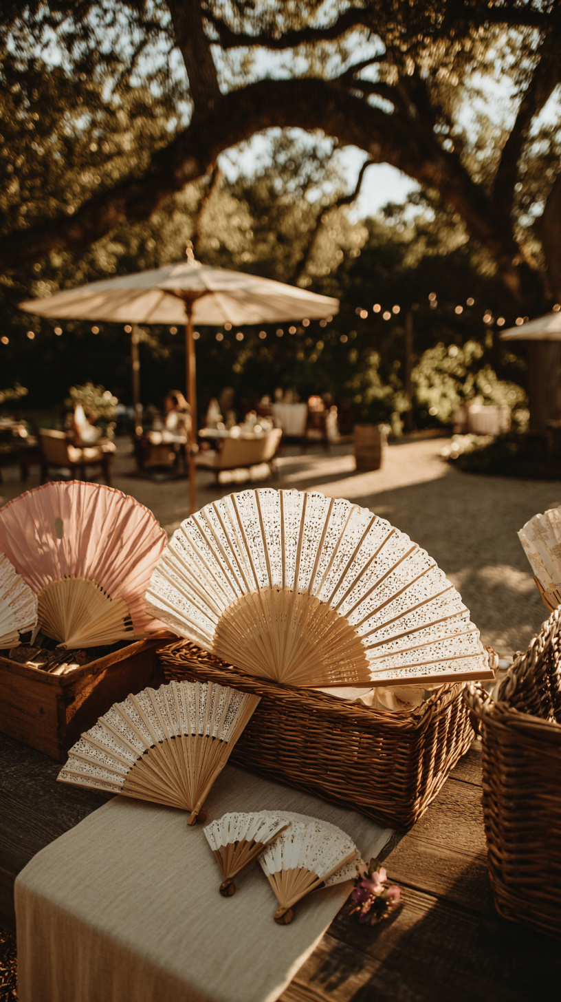Comfort Essentials for Guests in an Outdoor Setting - Image 1