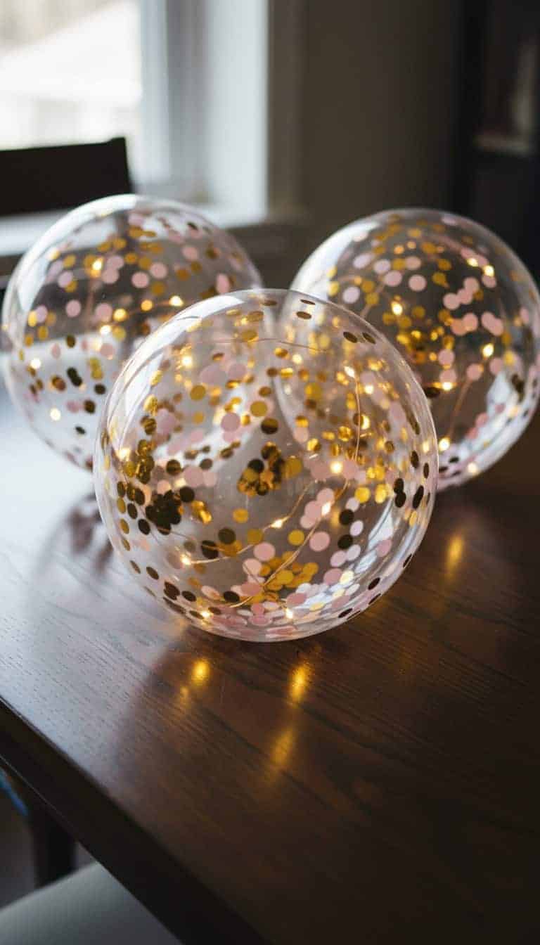 Confetti Filled Glow Eggs