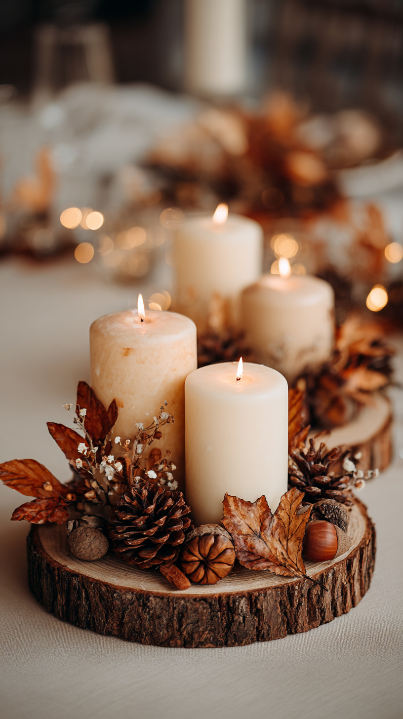 Cozy Candle Centerpieces - Image 2